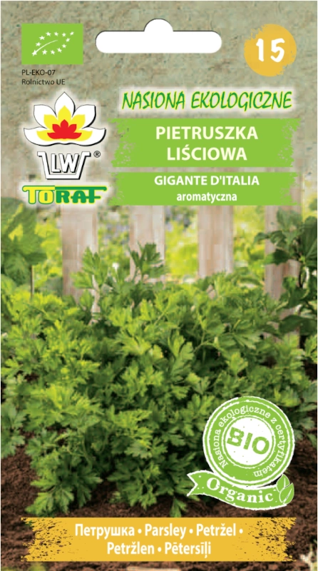 TORAF BIO Pietruszka naciowa Gigante d Italia nasiona sklep rajogrodnika